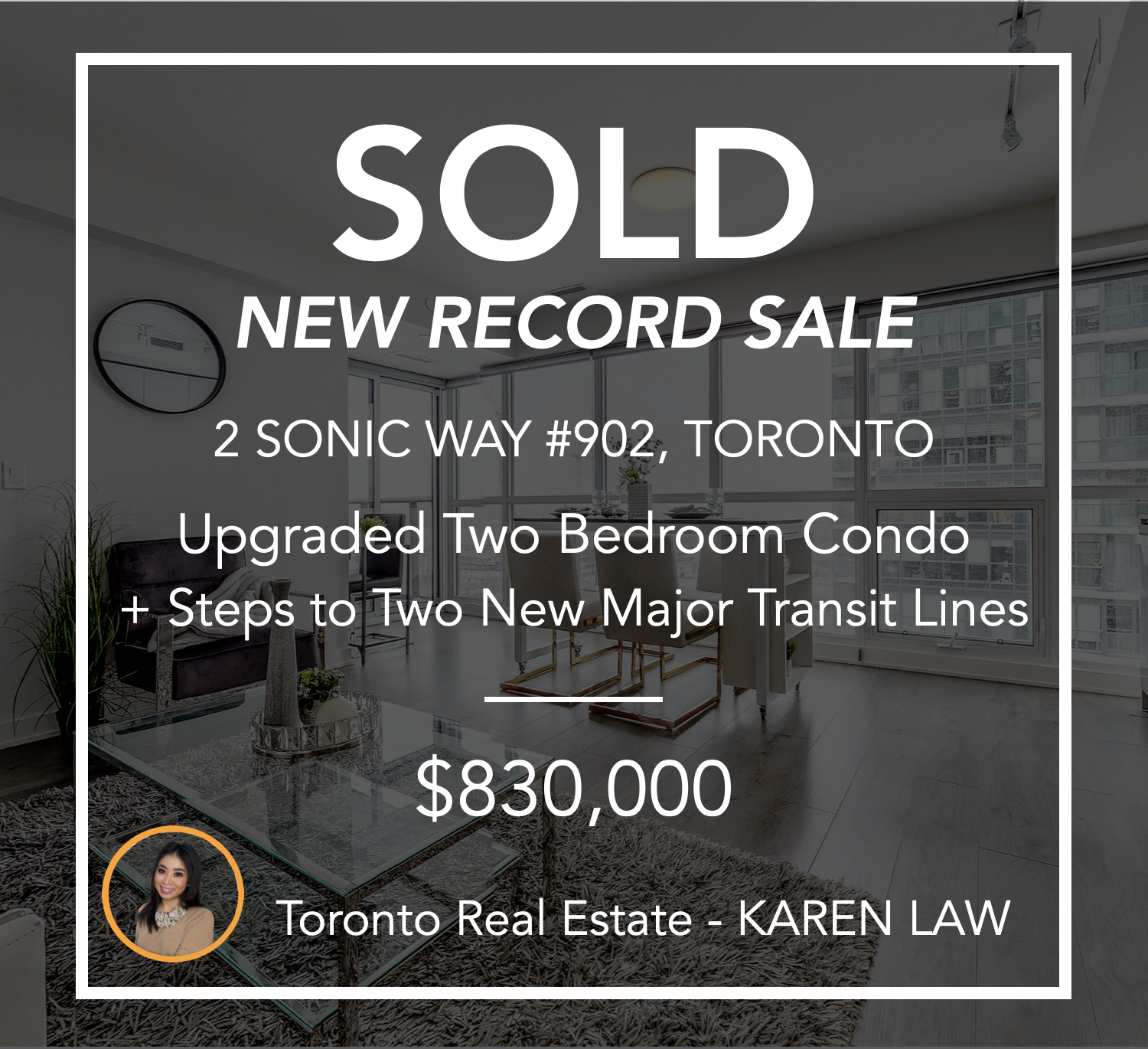 Toronto real estate agent with most record sales